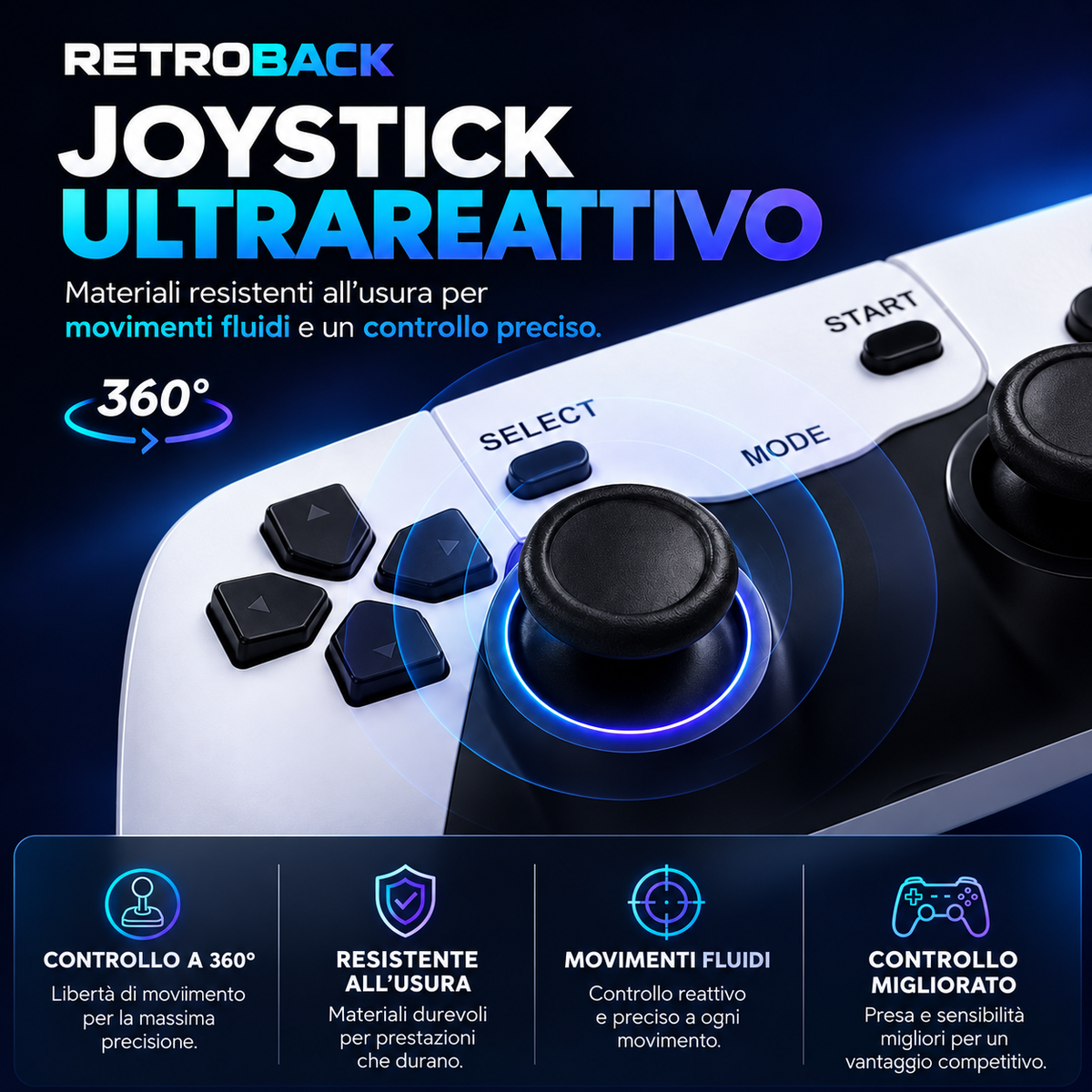 RETROBACK - Retro Stick Pro 2026