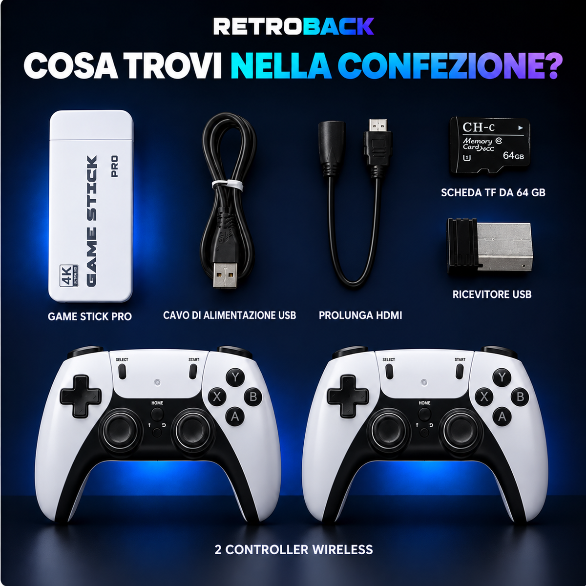 RETROBACK - Retro Stick Pro 2026